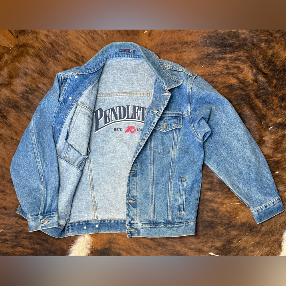 💥SALE 💥Vintage Pendleton Denim Jacket